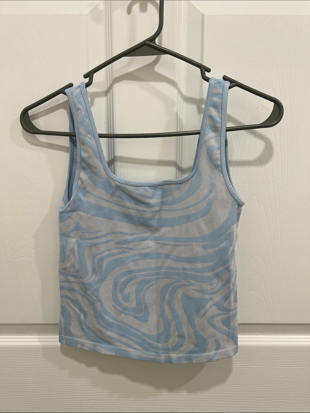 Hollister Swirl-Print Square Neck Tank